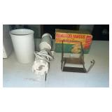 Feemsterï¿½s Vegatable Slicer, Rival Mixer