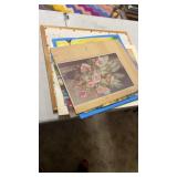 Puzzle pictures and embroidery? fabric picture on