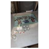 Miscellaneous grouping of home decorations and