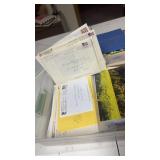 Tub Used Greeting Cards