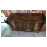 Vintage stereo console (dimensions: 20? D x
