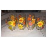 Libby flower power glasses stickers  set of 7