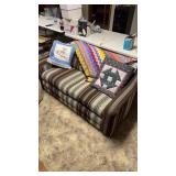 Couch and love seat, approx couch 85ï¿½25ï¿½x35ï¿½