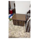 Wooden side table set of 2 28ï¿½x28ï¿½x19ï¿½