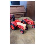 Two case tractors one case 600 and one case SC