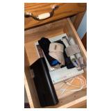 Lighted mirror , wrist splints and mire