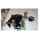 Menï¿½s suspenders , Bulova anniversary clock and