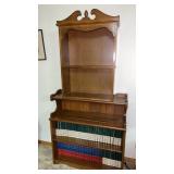 2 piece book shelf. Books not included.  In