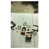 Large lot of jewelry gold and silver toned and