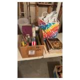 Miscellaneous art supplies and 10+ American