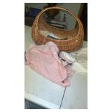 Wicker Basket w/ Aprons