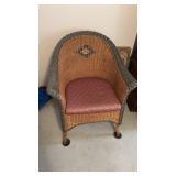 Wicker chair
