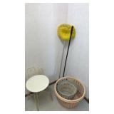 Iron , baskets , vanity chair and more