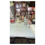 Miscellaneous figures , photo frames and more