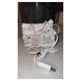Precious  moments lighted house