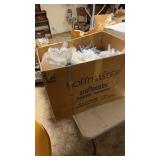 Giant box of forks, spoons, and knives plastic