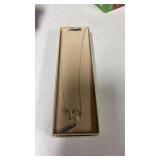 Cootee Sterling Star Necklace Rhodium Finish