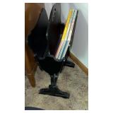 Wooden Magazine rack and kids books