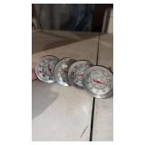 4 meat thermometers