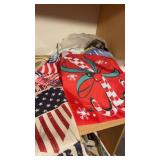 Miscellaneous small yard flags