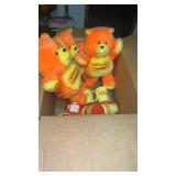 Box 3 Garst Seeds Teddy Bears & 6 Garst Plastic