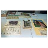 6 Vintage Nebraska Calendars 1960s-70s ,