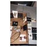 Miscellaneous gold tone jewelry