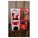 Animated and illuminated motion, Santa Claus
