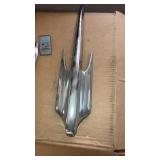 Hood chrome ornament
