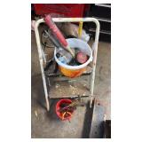 Step ladder and miscellaneous tools