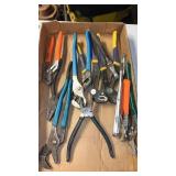 Group of miscellaneous pliers