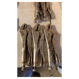 3 Irwin vise grips