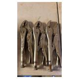 2 Petersen 1 Irwin vice grips