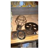 Light and wheel decorations