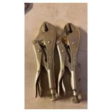 2 Petersen vise grips