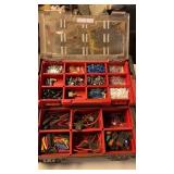 Craftsman portable tool box with electrical parts