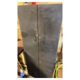 Metal cabinet contents included