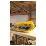 Vintage Yamaha bike gas tqnk