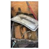 2 totes with scrap metal