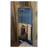 Clothing rack and mirror