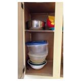 Tupperware bowls and more