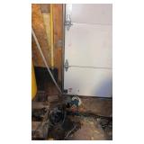 Shovel and scrap pieces