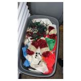 Large lot of Christmas decorations
