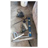 Group of corded hand tools and more