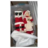 Christmas decor mr and ms Claus