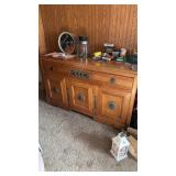 Cabinet 57ï¿½x19ï¿½x35ï¿½ contents not included