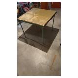 Square Samson folding table