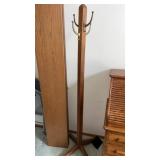 68.5? wooden coat tree