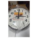 NOS Garst Seeds Clock, Approx 14ï¿½ Wide
