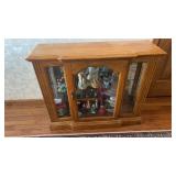 Curio cabinet approximately 11ï¿½ D x 35.5ï¿½ W x 29ï¿½